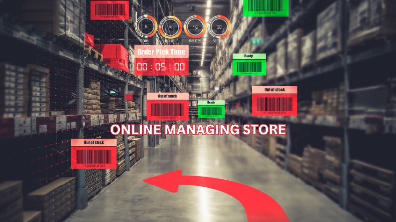 online managing store